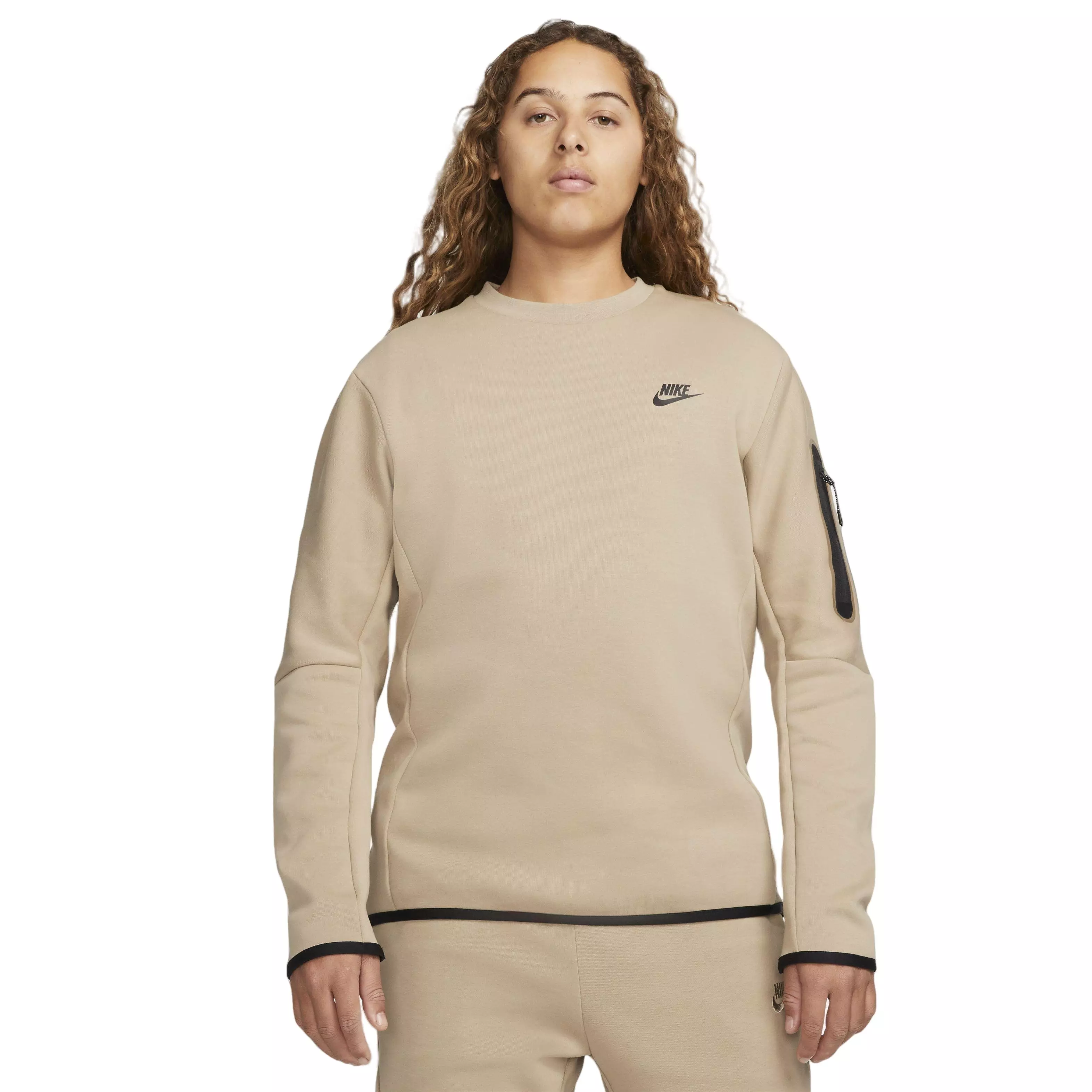 Nike tech fleece online crewneck sweatshirt